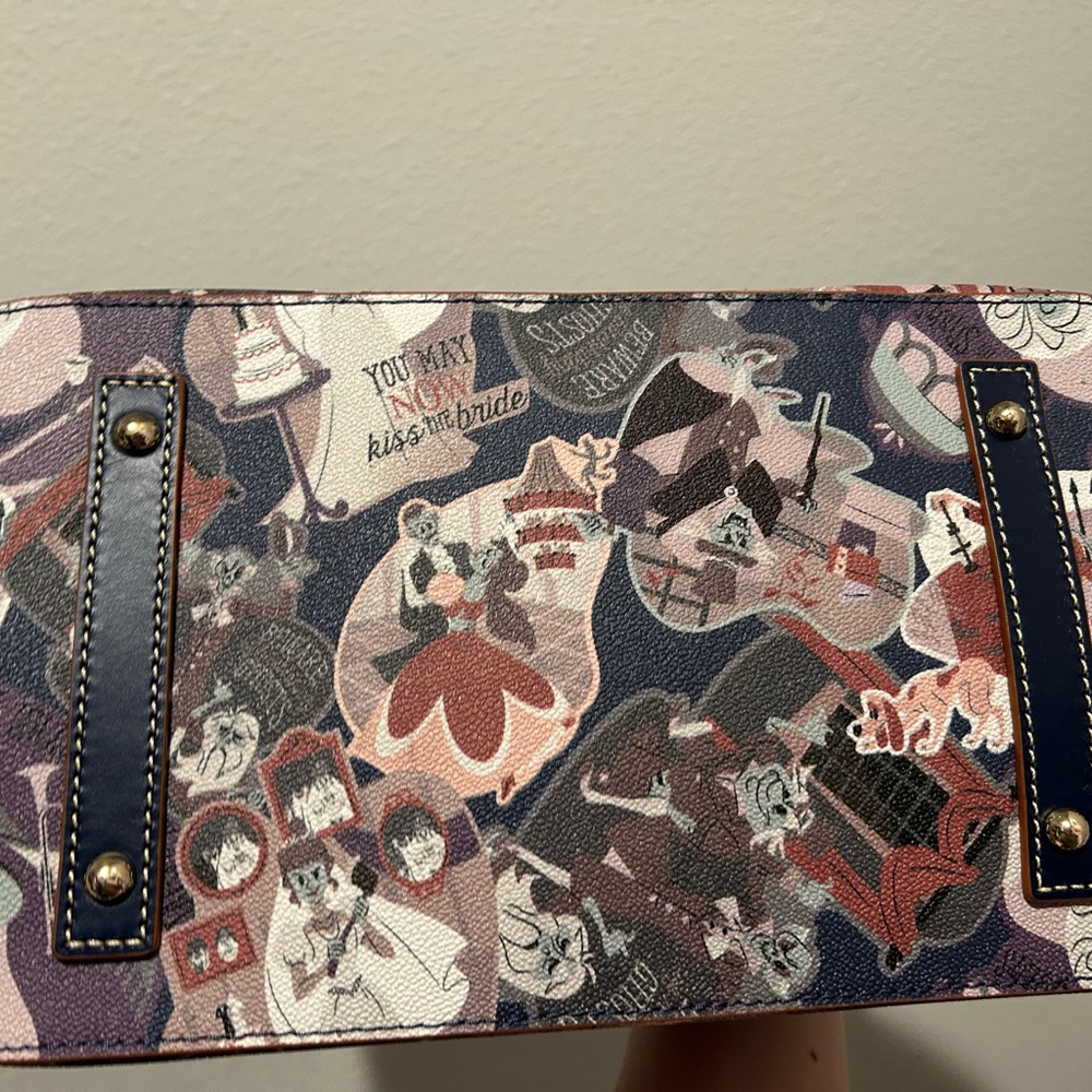 Dooney & Bourke Haunted Mansion Satchel Purse - Picture 7 of 8